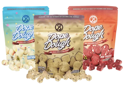 Dope Dough 1000mg Cannabis Cookies