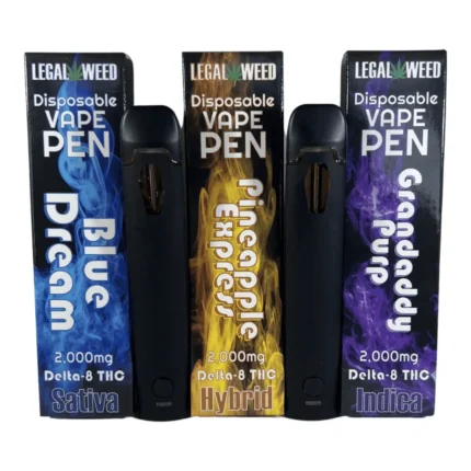 Legal Weed – Delta 8 THC Vapes Australia – 2000mg