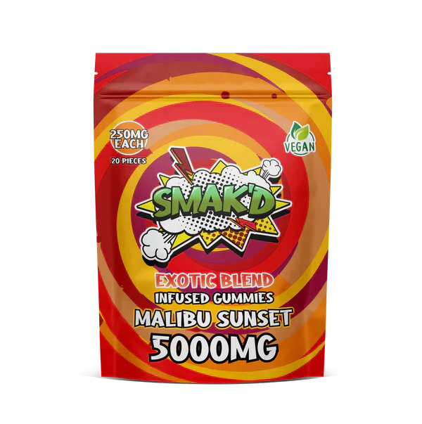 THC Gummies Australia – SMAK’D Mango Peach 10000mg Gummies THC Gummies Australia – SMAK’D Mango Peach 10000mg Gummies